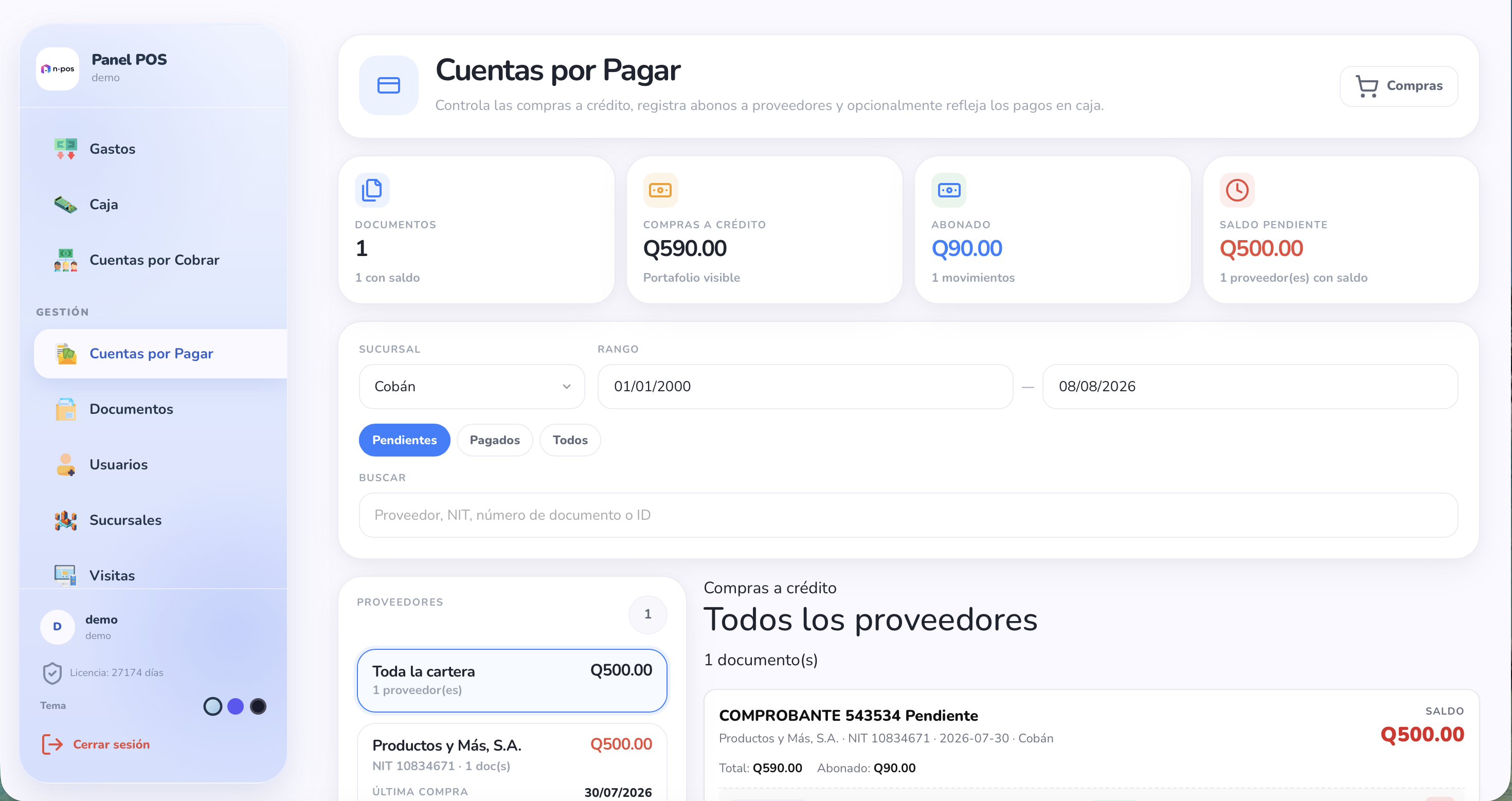 Cuentas por pagar — Y lo que le debes a tus proveedores