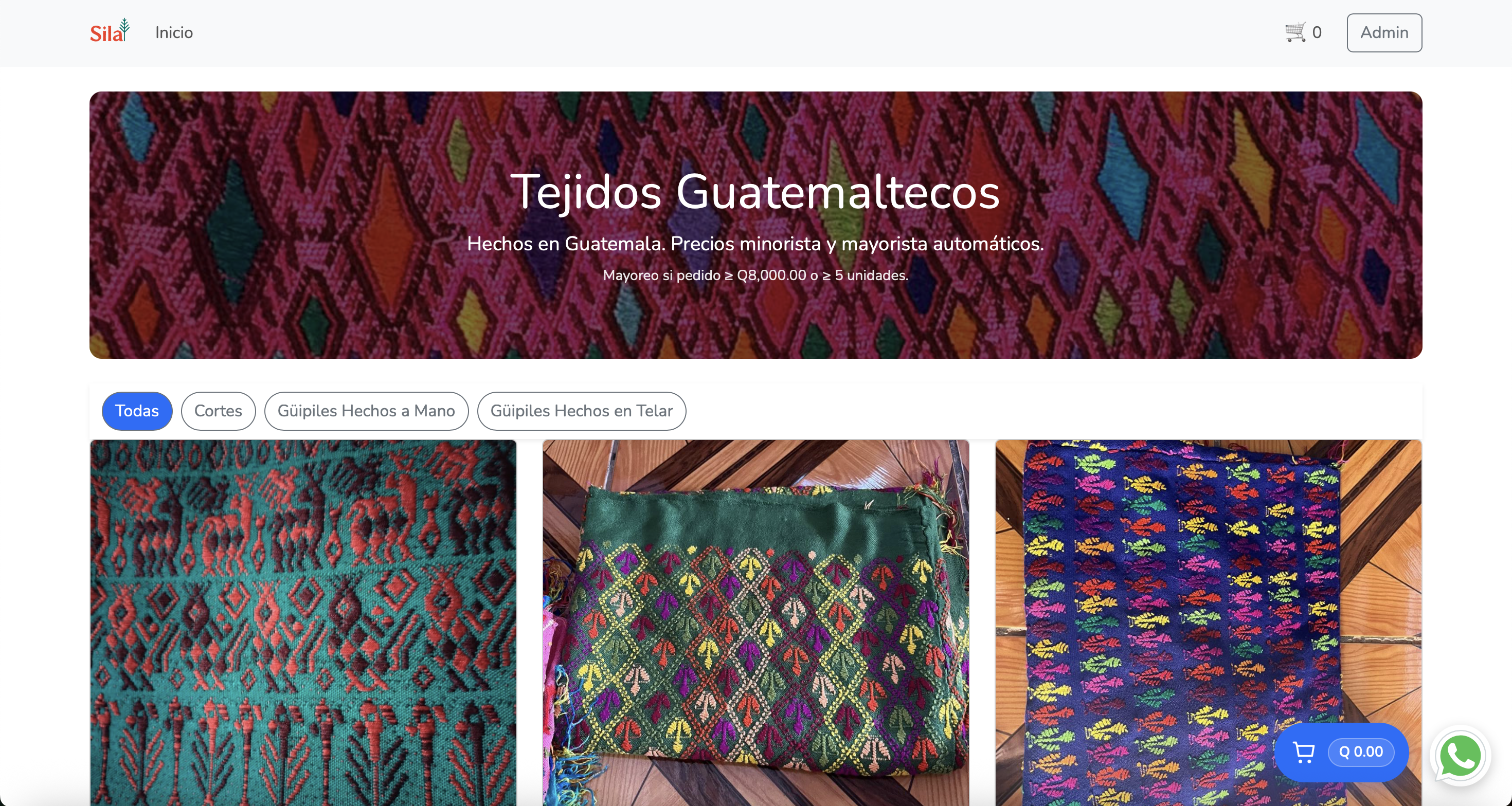 Tienda en línea